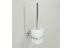 Ершик для унитаза Wasserkraft Rhin никель  - 2