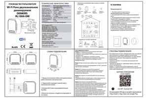 Wi-Fi реле-диммер двухканальное Denkirs 2x100Вт RL1004-DM - 3
