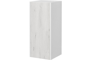 Шкаф подвесной Aquaton Сакура 33 L белый-светлое дерево