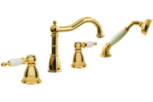 Смеситель Boheme Oro 395 на борт ванны