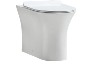 Унитаз приставной BelBagno Ancona BB1224CBR-P безободковый