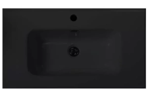 Раковина мебельная BelBagno 80 черный матовый