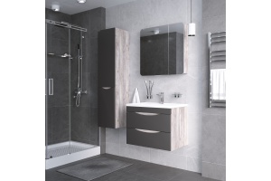 Зеркало-шкаф Grossman Талис бетон пайн 70 (207006) - 3