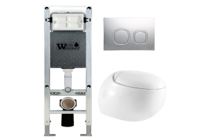 Комплект Weltwasser AMBERG 350 ST + JECKENBACH 004 GL-WT + AMBERG RD-CR (10000006535)