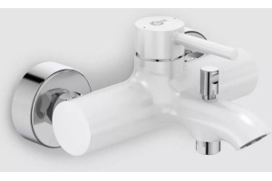 Смеситель для ванны с душем Ideal Standard Ceraline белый (BC199U5) - 3