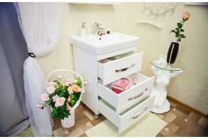 Мебель для ванной Sanflor Одри 80/2 напольная - 3