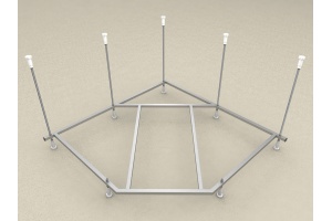 Сборный каркас к ванне Ума (шпильки)