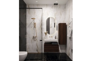 Раковина - столешница Armadi Art Flat 70 белый матовый - 3