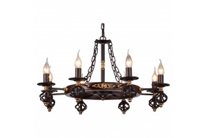 Подвесная люстра Arte Lamp Cartwheel A4550LM-8CK