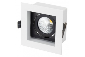 Встраиваемый светодиодный светильник Arlight CL-Kardan-S102x102-9W Warm 024126