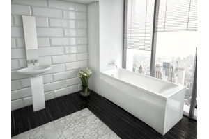 Акриловая ванна Акватек Альфа 140x70 см, слив слева - 2