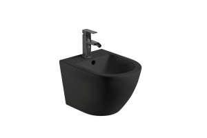 Биде подвесное Weltwasser WW Merzbach 005 MT-BL матовый черный (10000003715)