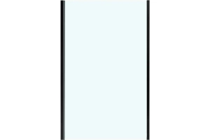 Боковая панель Como Soft VSG-1CS900CLB, черный, стекло прозрачное