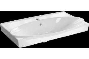 Мебельная раковина Misty Санти 70 белая глянцевая