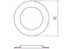 Увеличитель диаметра Увеличитель диаметра TUBE d нар. 50-70 мм / 2 шт. / (Без покрытия) - 3