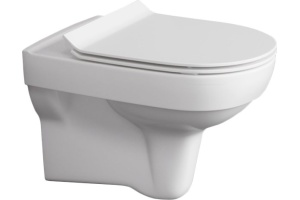 Комплект Cersanit City кнопка смыва хром глянцевый, микролифт - 3