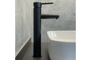 Смеситель для раковины Comforty черный матовый