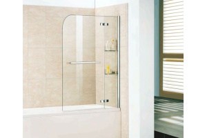 Шторка на ванну Weltwasser WW100 100D2АК-100х140 хром (10000001237) - 2