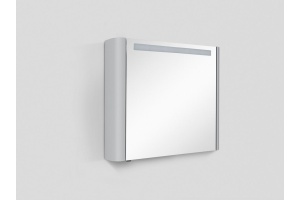 Зеркало-шкаф AM.PM Sensation 80 R, серый шелк - 2