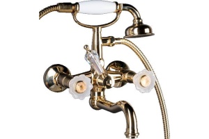 Смеситель Boheme Camelia 293 для ванны с душем