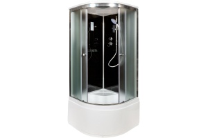 Душевая кабина Deto B 100х100 (B10SELBLACK) - 2