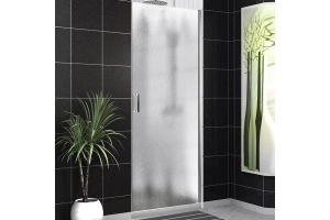 Душевая дверь в нишу BelBagno Uno 70х185 профиль хром стекло рифленое