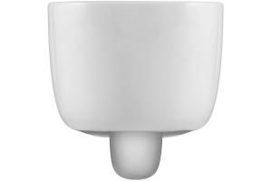 Унитаз подвесной Black&White Universell белый с сиденьем микролифт - 3