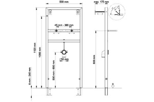 Система инсталляции для раковин Berges Wasserhaus Novum 049214 - 2