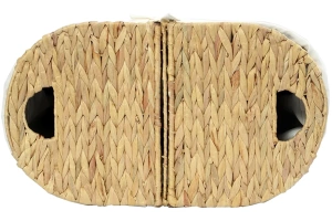 Корзина для белья Wasserkraft L светло - коричневый - 3