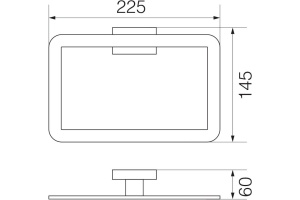 Полотенцедержатель Veragio Ramba VR.RMB-4923.CR хром - 2