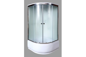 Душевая кабина DETO D90SEL с высоким поддоном, с сиденьем - 2