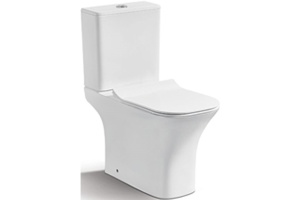 Унитаз-компакт Ceramalux белый (1215-P)