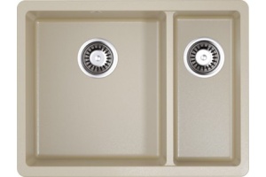 Мойка кухонная Omoikiri Kata 55-2-U-SA бежевая