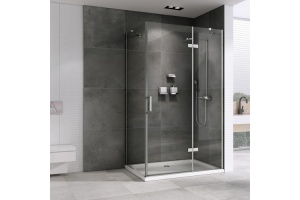 Душевой уголок Abber Zart 90х90 хром (AG08090-S91) - 2