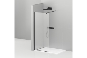 Душевая перегородка Cezares Liberta-L-1-105-C-NERO