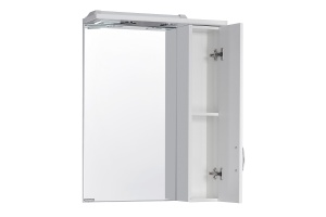 Зеркало-шкаф Aquaton Онда 60 R с подсветкой белый - 2