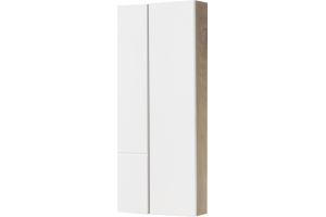 Шкаф подвесной Aquaton Мишель 43 светлое дерево-белый