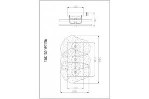 Бра Wertmark Nicola WE159.03.301 - 2