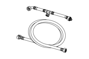 Комплект для подключения сидений для унитазов с функцией биде для модулей высотой 1120 мм. - 2