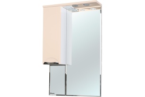 Зеркало-шкаф Bellezza Альфа 65 L бежевый