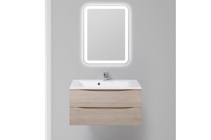 Комплект мебели Belbagno Marino-Cer 90 светлое дерево 