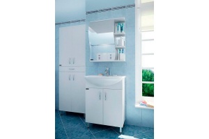 Зеркало-шкаф СанТа Волна 50 L - 2