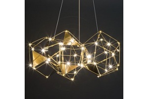 Подвесная люстра Eurosvet Uma 90369/5 медь - 2