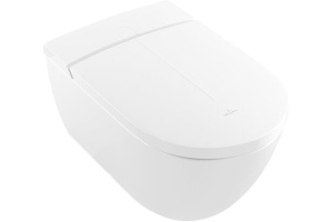 Унитаз подвесной Villeroy & Boch Viclean V0E100R1 альпийский белый, с функцией биде