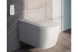 Интеллектуальный подвесной унитаз VitrA V-Care Basic белый с сиденьем микролифт - 2
