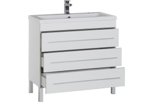 Мебель для ванной Aquanet Верона 90 белая - 2