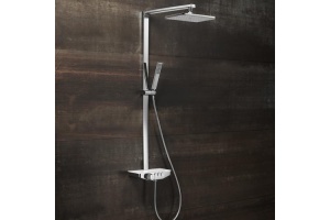 Душевая стойка Black&White Universell хром - 2