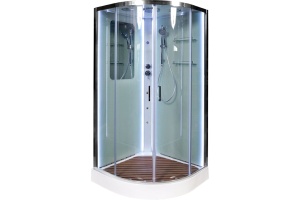 Душевая кабина Deto A 100х100 (A01LED+GMKN) - 2