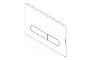 Кнопка смыва BelBagno Prospero хром глянцевый (BB005-PR-CHROME) - 3