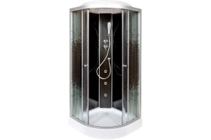 Душевая кабина DETO L809GMBLACK - 2